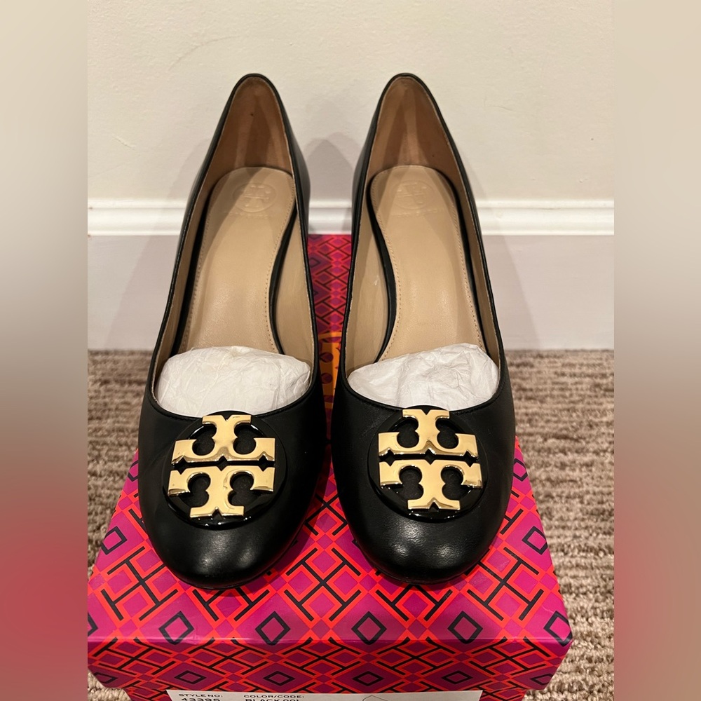 Tory Burch Black Heels